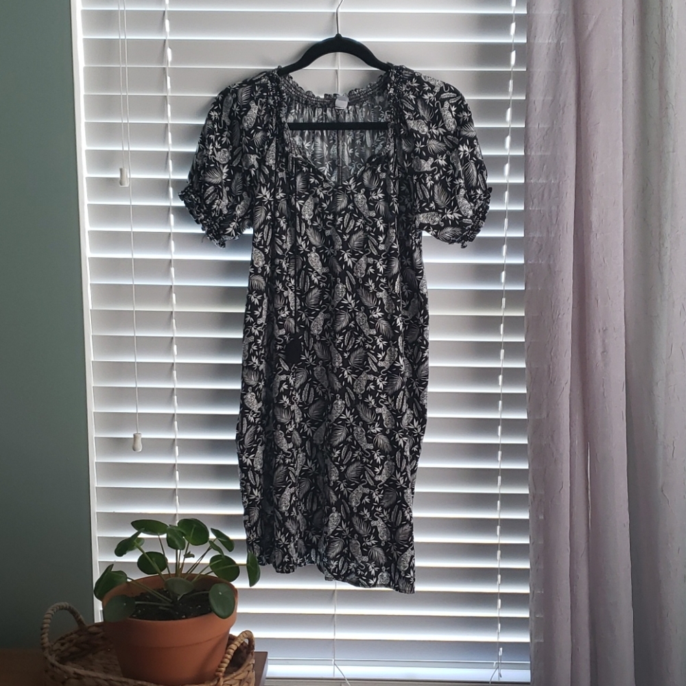 Old Navy Tiger Design Dress with Tassels